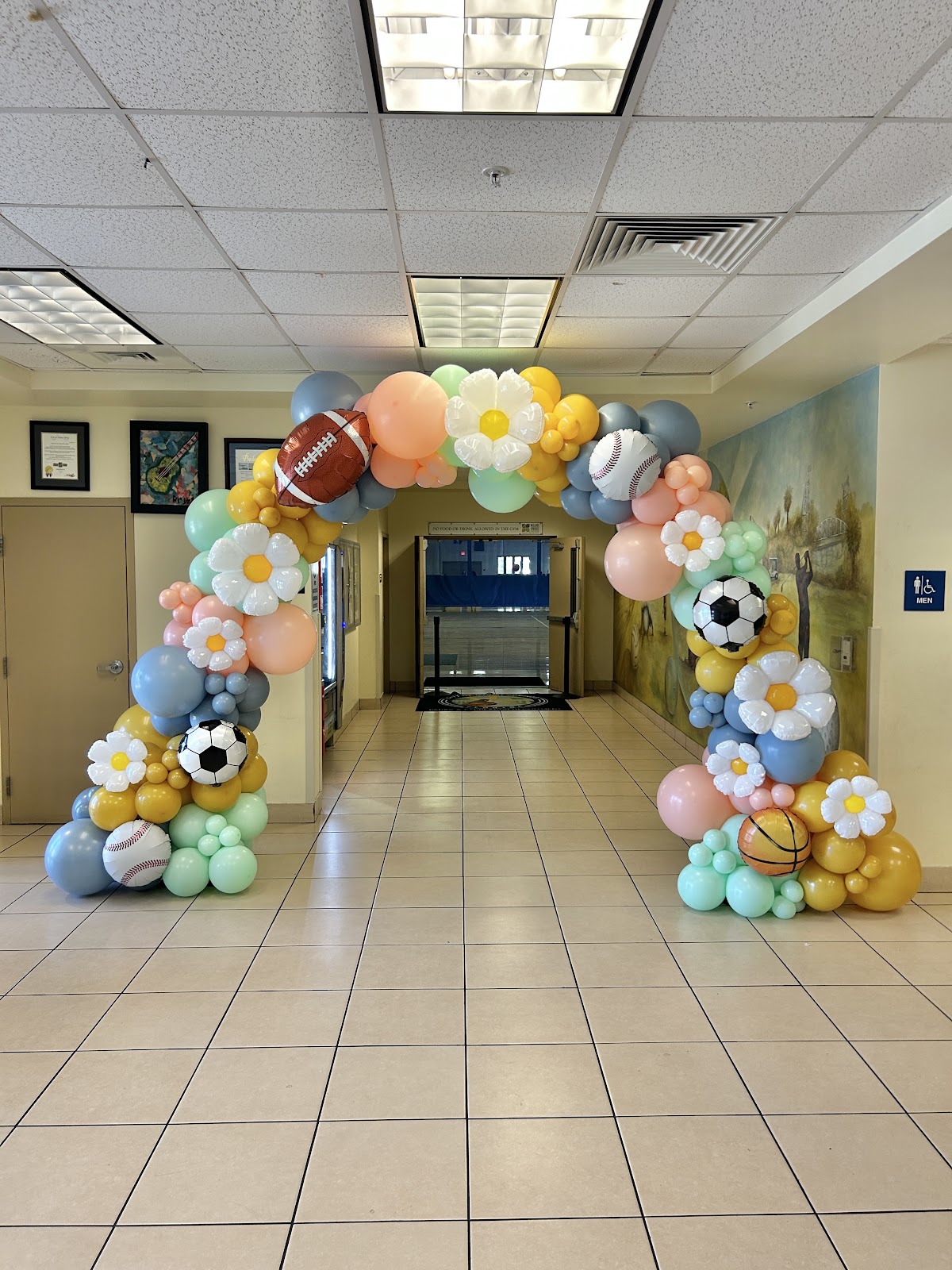Spring Pastel Grand Entrance Arch