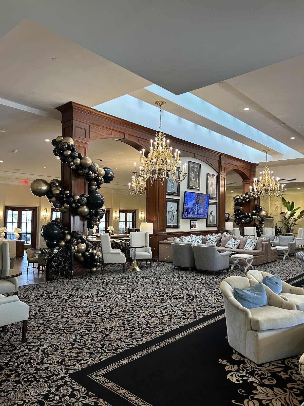 Ballroom Gala and Anniversary Arch
